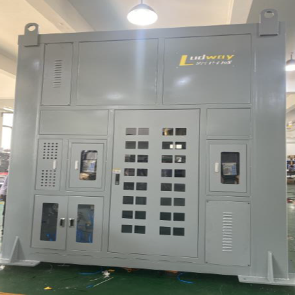 三機器人四工位打磨工作站